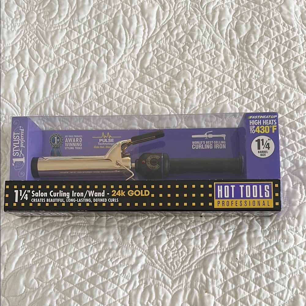 Professional 24K Gold Curling Iron